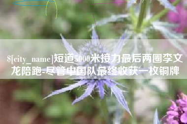 淄博短道5000米接力最后两圈李文龙陪跑-尽管中国队最终收获一枚铜牌