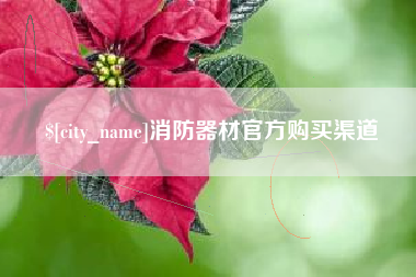 淄博消防器材官方购买渠道