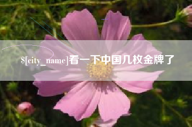淄博看一下中国几枚金牌了