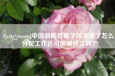淄博中国消防救援学院毕业了怎么分配工作还可能被逃汰吗？