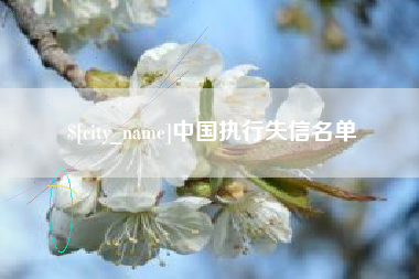 淄博中国执行失信名单