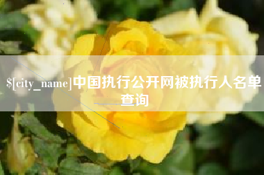 淄博中国执行公开网被执行人名单查询