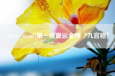 淄博第一波奥运金牌“九宫格”