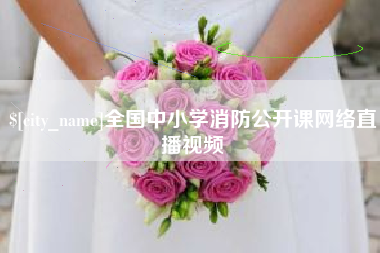 淄博全国中小学消防公开课网络直播视频