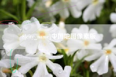 淄博中国地图像素版