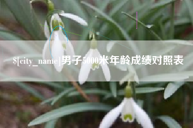 淄博男子5000米年龄成绩对照表